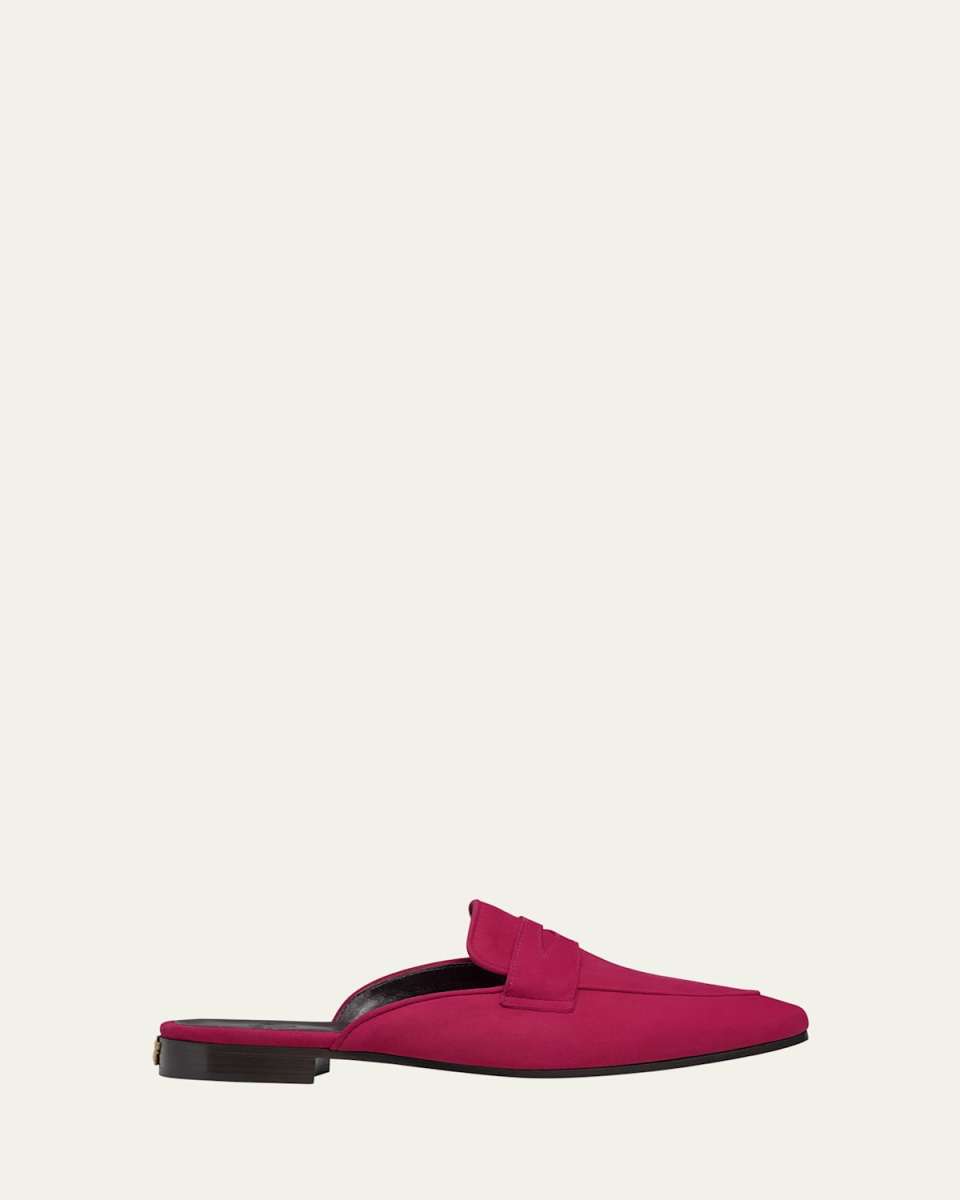 Dalhia Suede Loafer Mules
